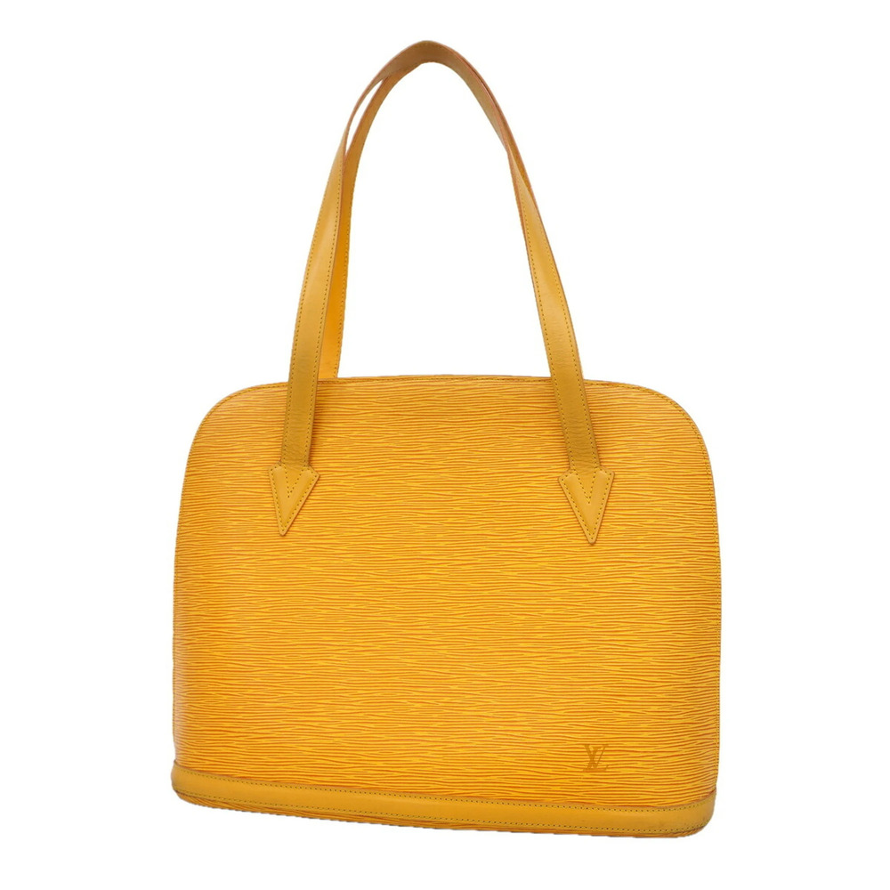 Louis Vuitton Epi Lussac Shoulder Bag M52289 Jaune Women's P3579956